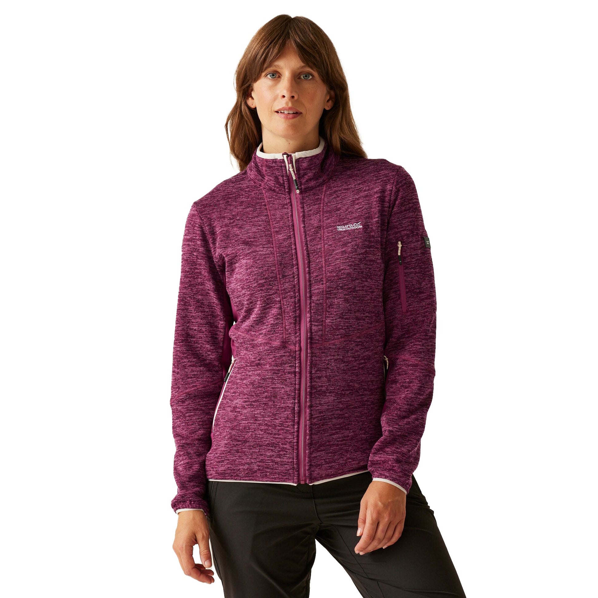 Beaujolais-Light Vanilla - Lifestyle - Regatta Womens-Ladies Ralina Fleece Jacket