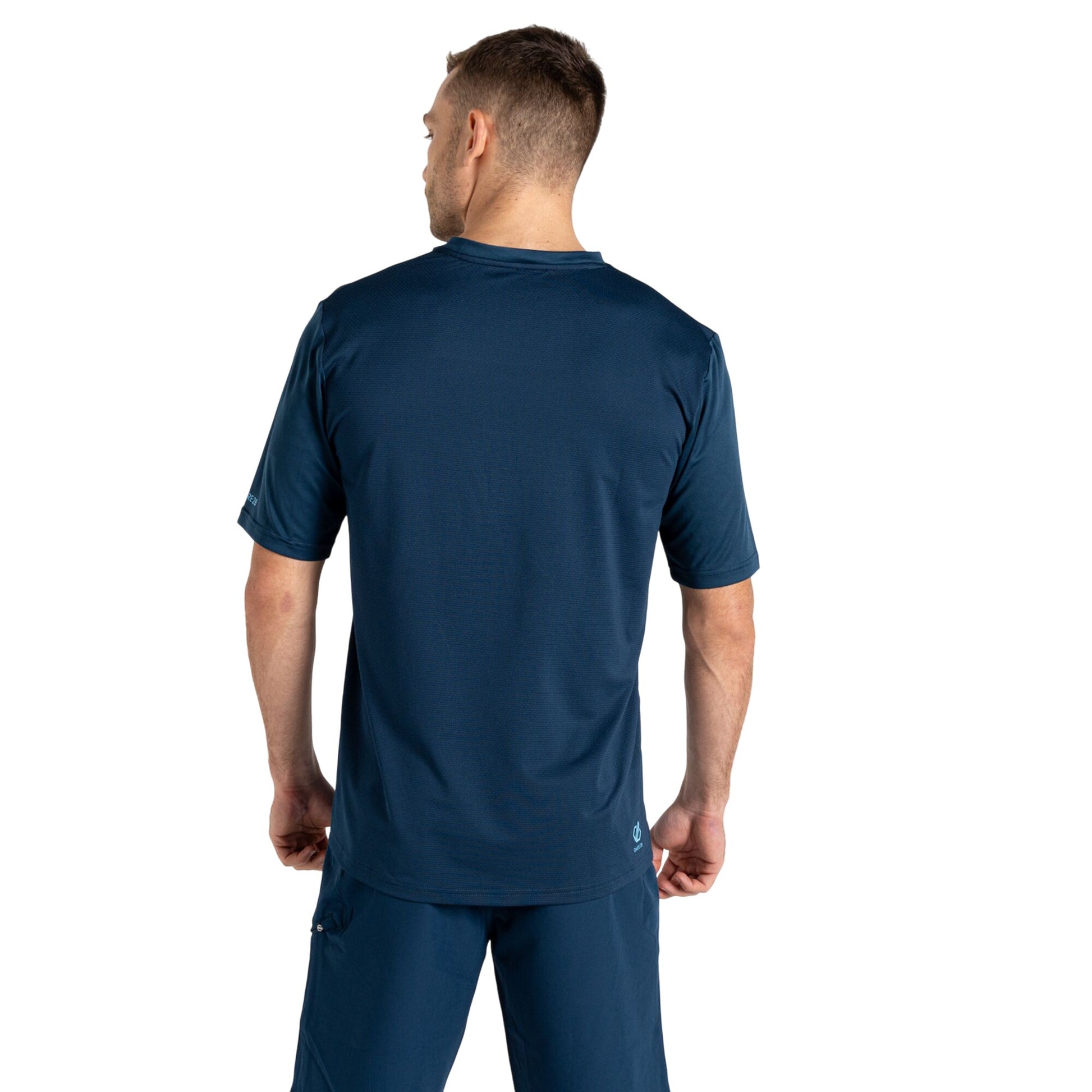 Blue Steel-Heritage Blue - Pack Shot - Dare 2B Mens Trackstand II T-Shirt