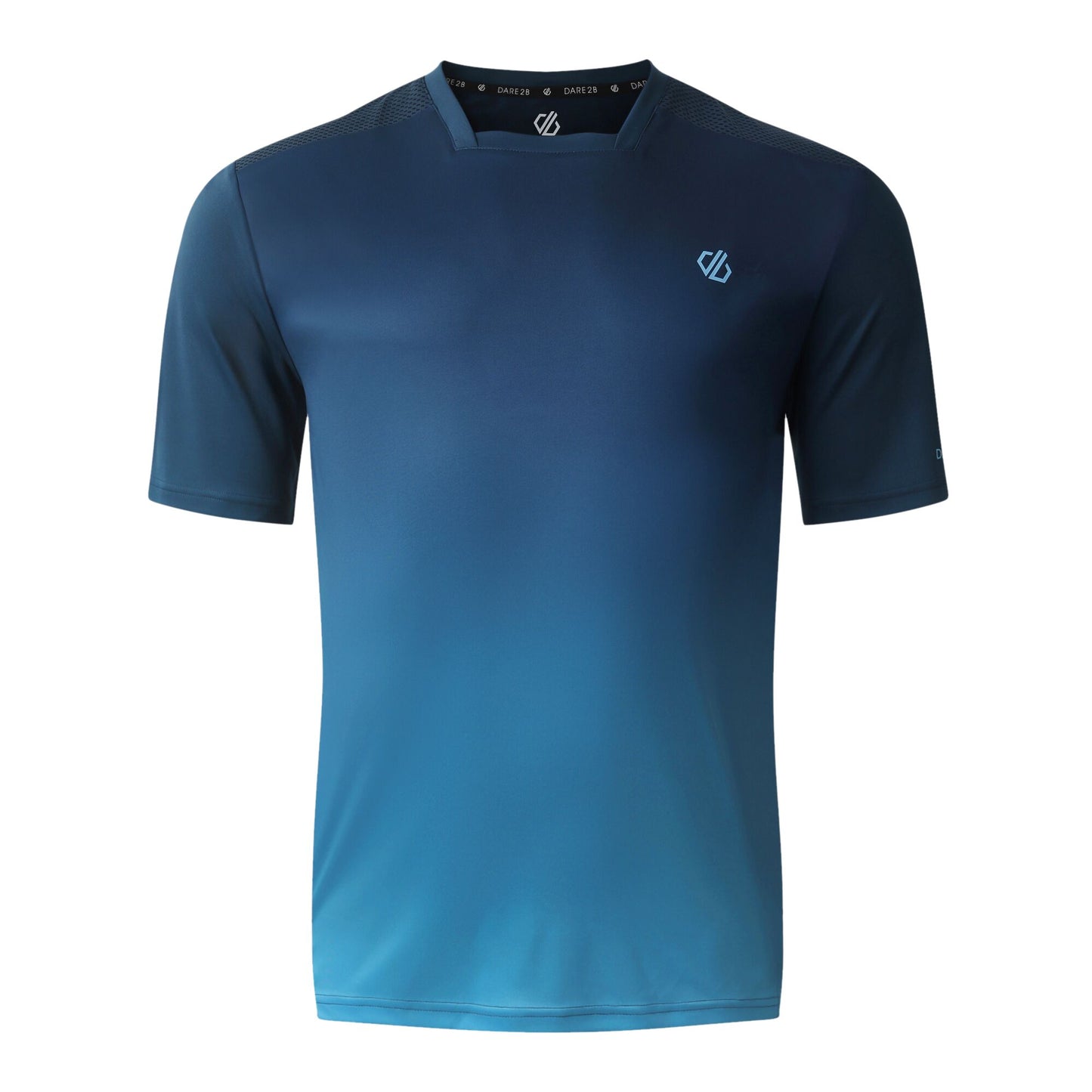 Blue Steel-Heritage Blue - Front - Dare 2B Mens Trackstand II T-Shirt