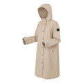 White Pepper - Side - Regatta Womens-Ladies Reinna Long Length Waterproof Jacket