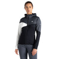 Ebony Grey-Black - Lifestyle - Dare 2B Womens-Ladies Convey III Core Stretch Midlayer