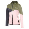 Olivine Green-Crystal Rose - Side - Dare 2B Womens-Ladies Convey III Core Stretch Midlayer