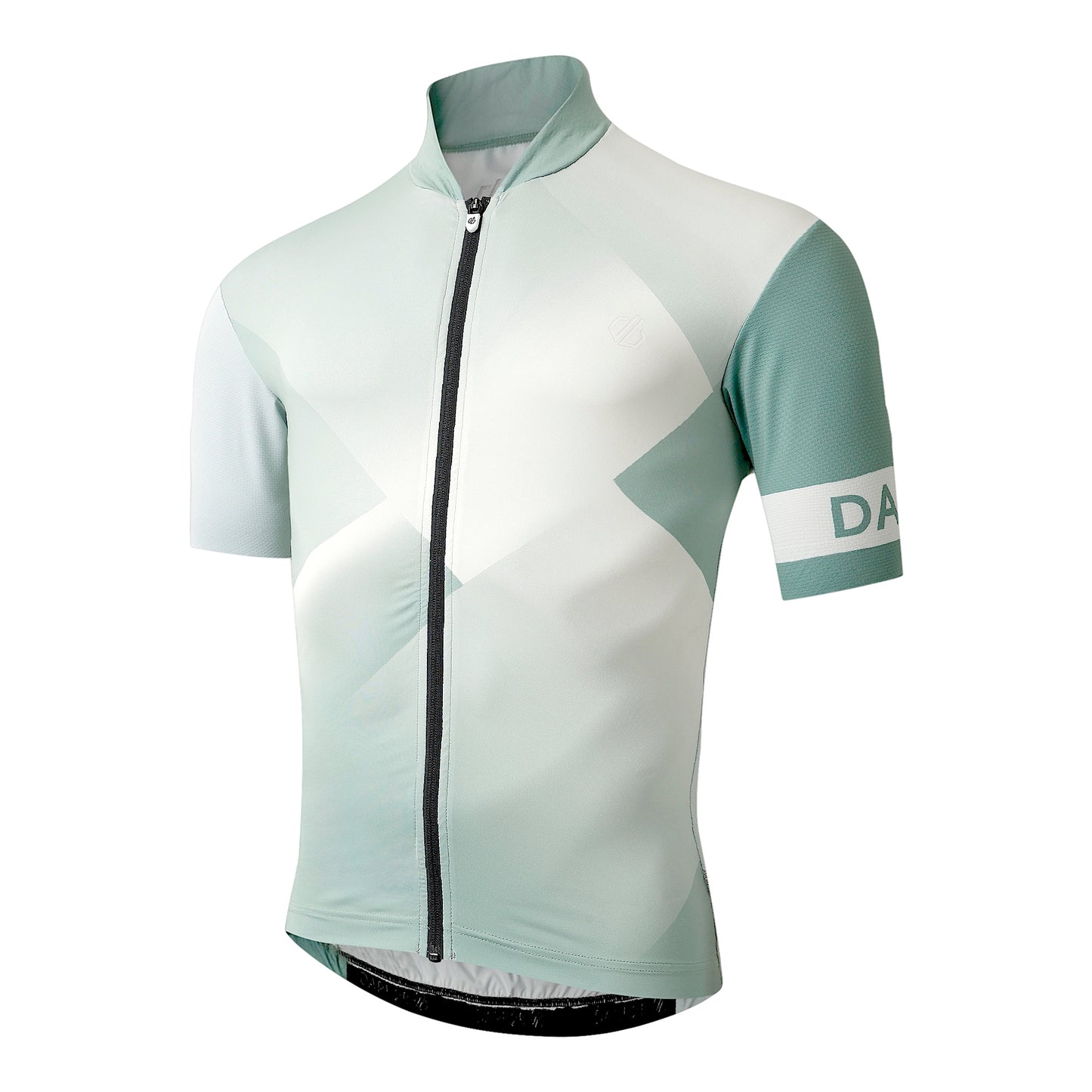 Hedge Green-Aqua Grey - Side - Dare 2B Mens AEP Pedal II Short-Sleeved Top