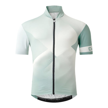 Hedge Green-Aqua Grey - Front - Dare 2B Mens AEP Pedal II Short-Sleeved Top