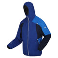 Moroccan Blue-Navy - Side - Regatta Mens Tarvos VII Lightweight Soft Shell Jacket