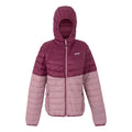 Beaujolais-Lilas - Front - Regatta Womens-Ladies Hillpack IV Quilted Thin Lightweight Waterproof Jacket