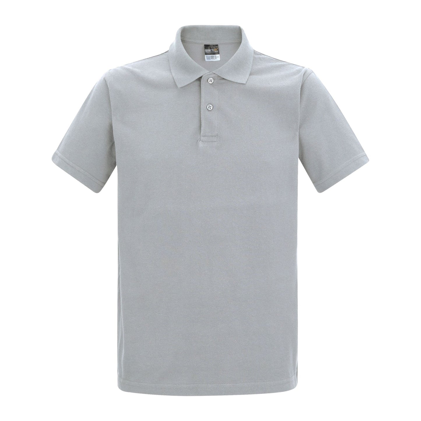Heather Grey - Front - Regatta Professional Mens Pique Polo Shirt