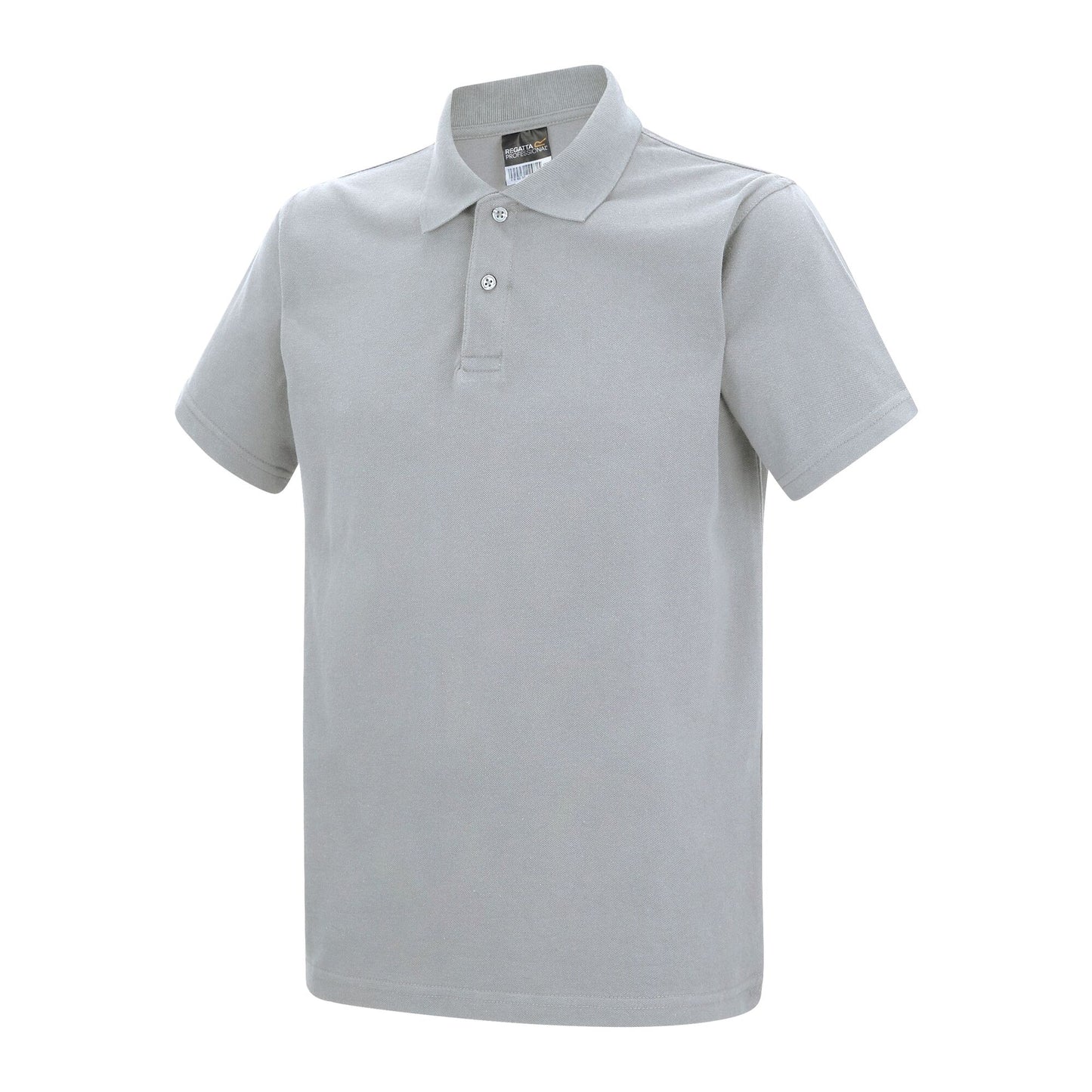 Heather Grey - Side - Regatta Professional Mens Pique Polo Shirt