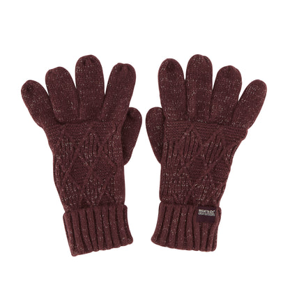 Purple - Front - Regatta Womens-Ladies Winter Gloves