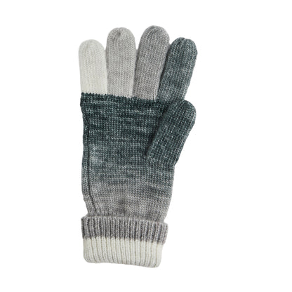Seed Grey-Light Vanilla - Back - Regatta Womens-Ladies Frosty Winter Gloves