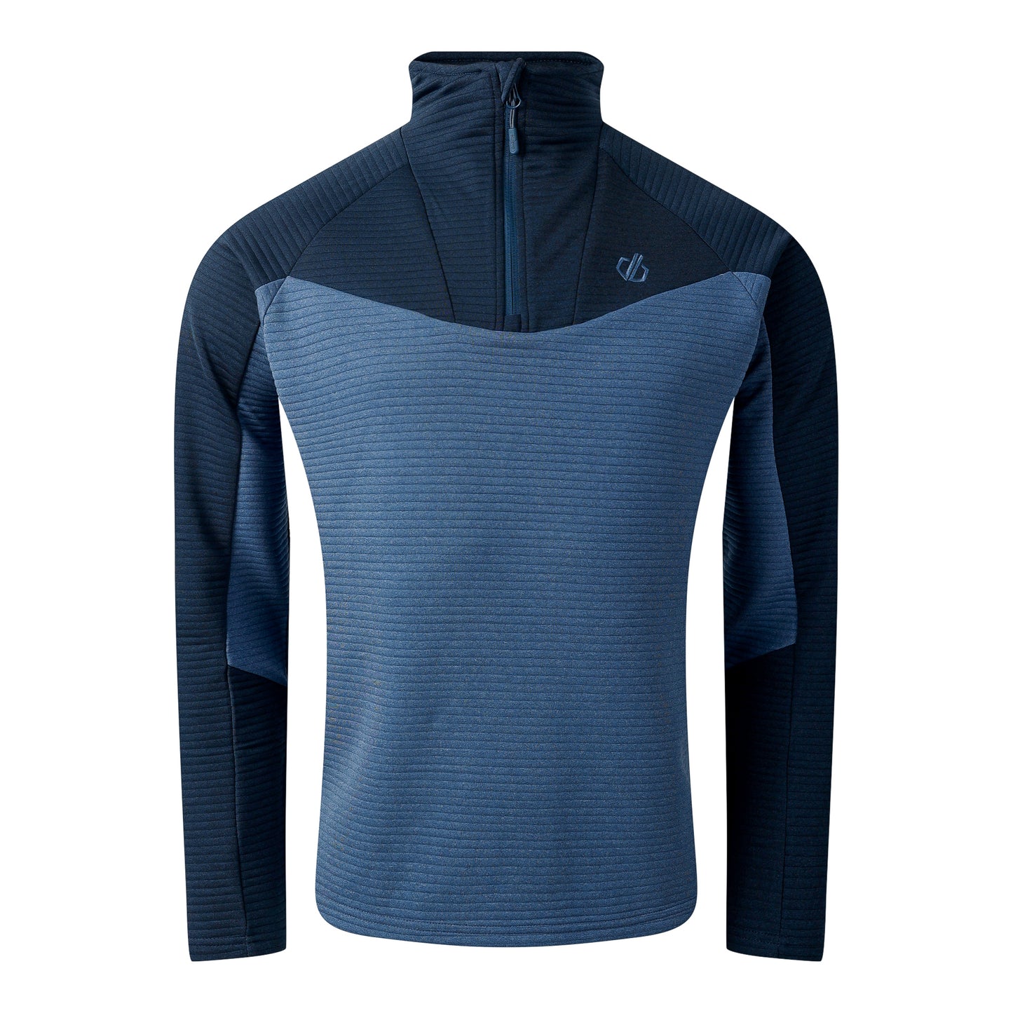 Blue Indigo-Moonlight Denim - Front - Dare 2B Mens Dignify IV Core Stretch Base Layer Top