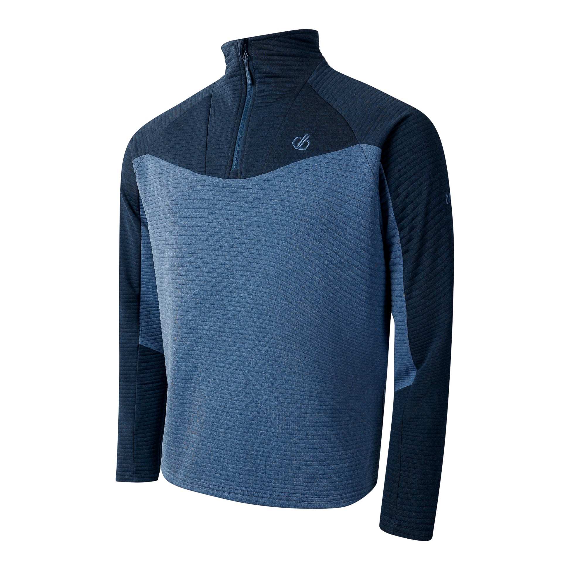 Blue Indigo-Moonlight Denim - Side - Dare 2B Mens Dignify IV Core Stretch Base Layer Top