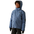 Blue Indigo - Lifestyle - Dare 2B Childrens-Kids Shredder Ski Jacket