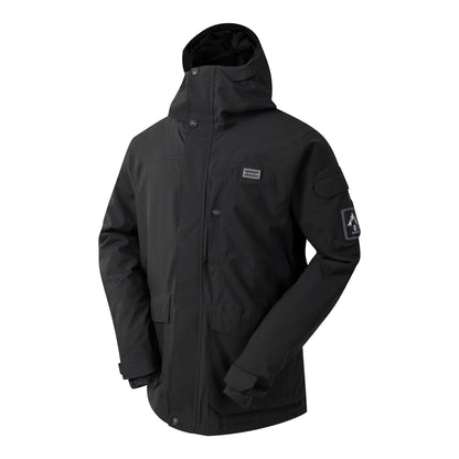 Black - Side - Dare 2B Mens Twin Tip Ski Jacket