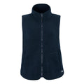 Navy - Front - Regatta Womens-Ladies Frankie Borg Body Warmer