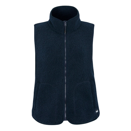 Navy - Front - Regatta Womens-Ladies Frankie Borg Body Warmer