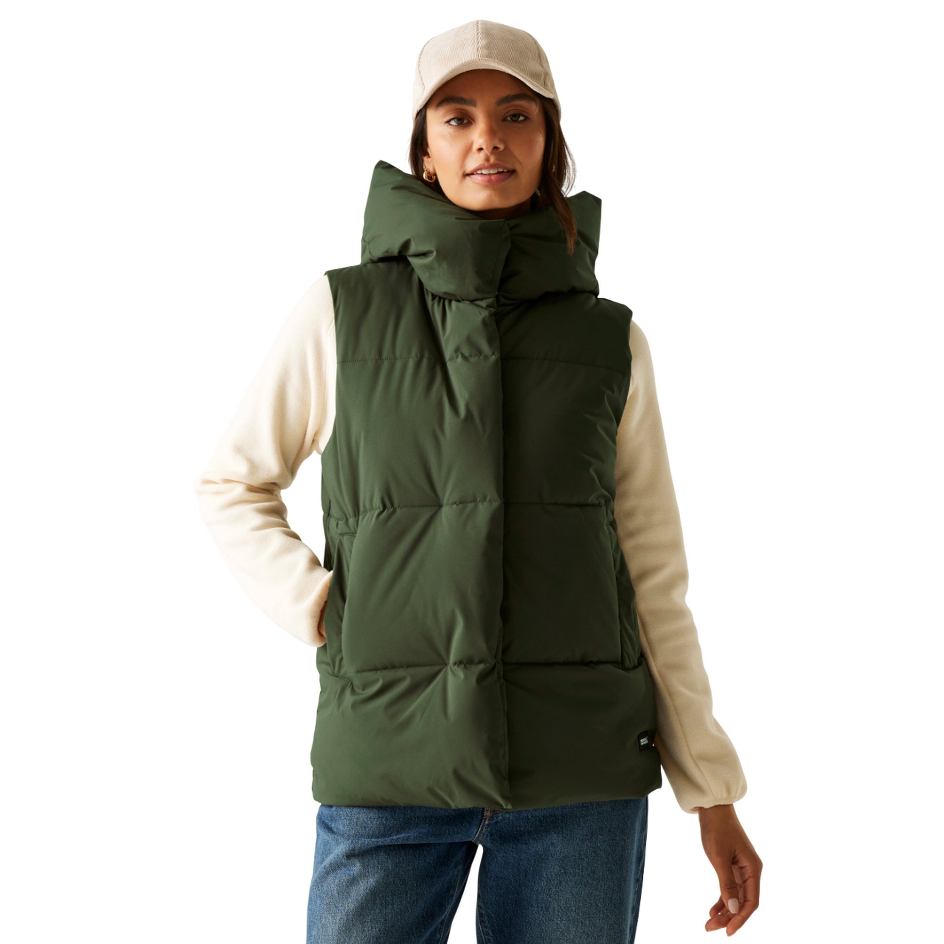 Dark Khaki - Lifestyle - Regatta Womens-Ladies Kelse Body Warmer