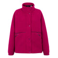 Dark Cerise - Front - Regatta Womens-Ladies Emilica Borg Full Zip Fleece Jacket