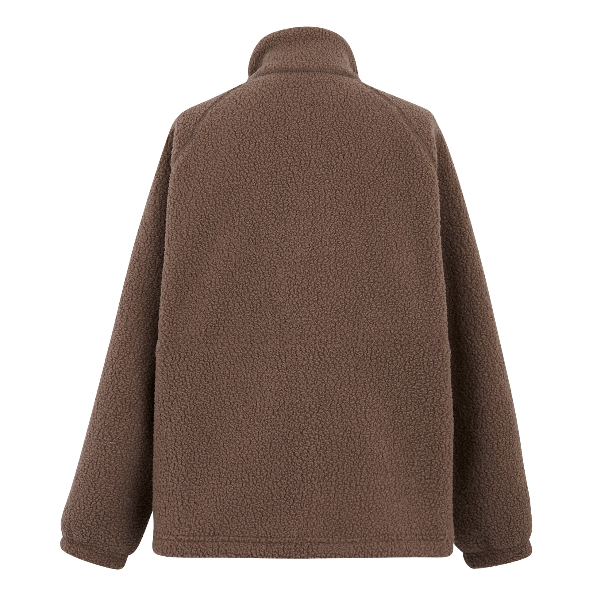 Mocha - Back - Regatta Womens-Ladies Emilica Borg Full Zip Fleece Jacket