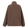 Mocha - Back - Regatta Womens-Ladies Emilica Borg Full Zip Fleece Jacket