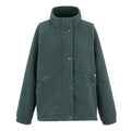 Spruce Green - Front - Regatta Womens-Ladies Emilica Borg Full Zip Fleece Jacket