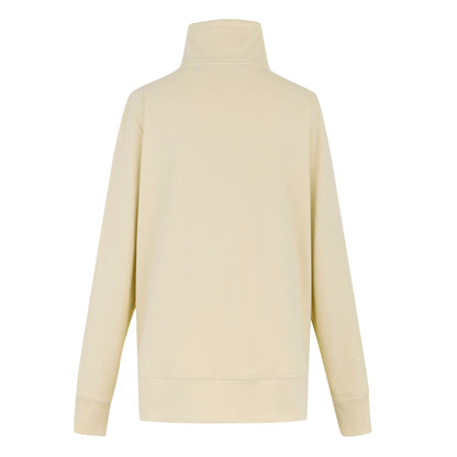 Light Vanilla - Back - Regatta Womens-Ladies Demmi Quarter Zip Fleece Top