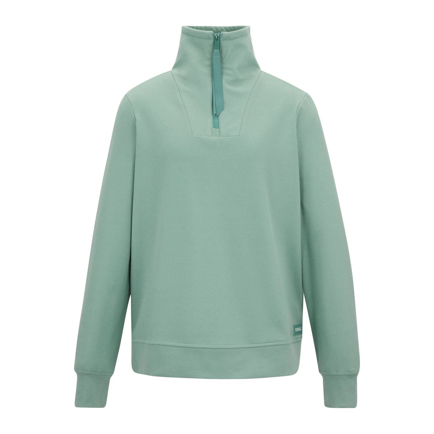 Ivy Moss - Front - Regatta Womens-Ladies Demmi Quarter Zip Fleece Top