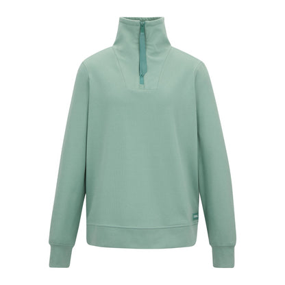 Ivy Moss - Front - Regatta Womens-Ladies Demmi Quarter Zip Fleece Top