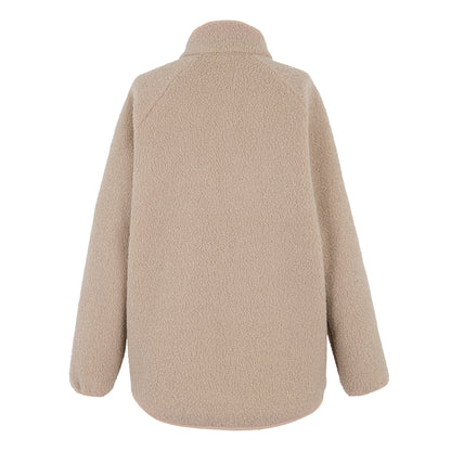 Soft Taupe - Back - Regatta Womens-Ladies Frankie Borg Full Zip Fleece Jacket