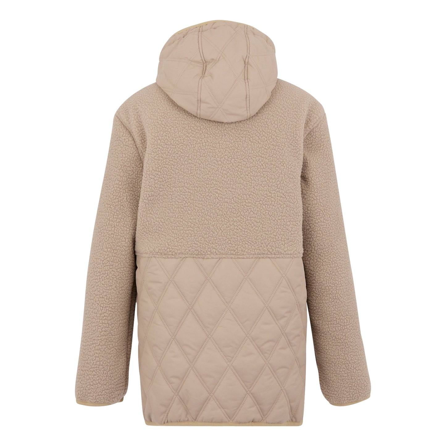 Soft Taupe - Back - Regatta Womens-Ladies Mikayla Quilted Jacket