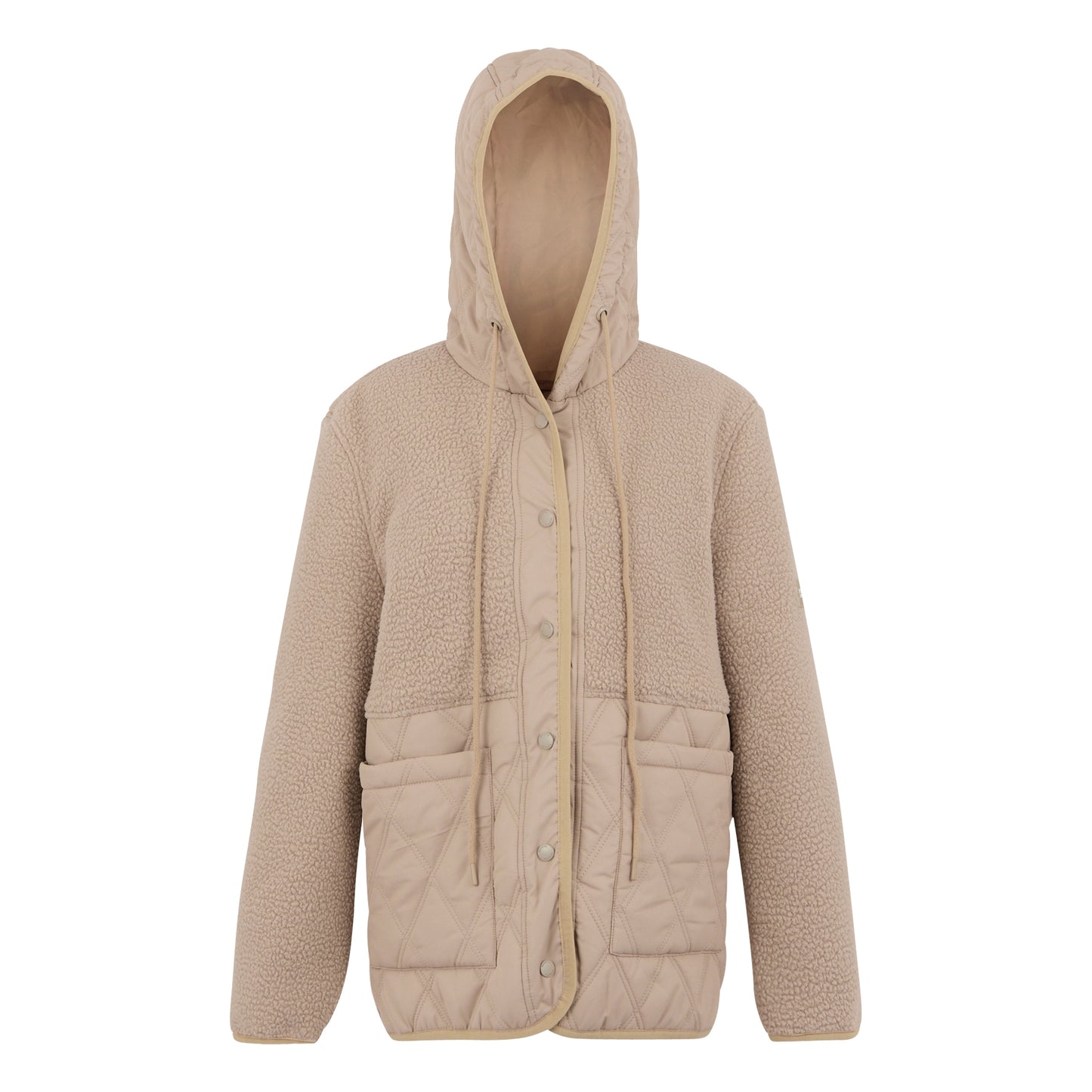 Soft Taupe - Front - Regatta Womens-Ladies Mikayla Quilted Jacket