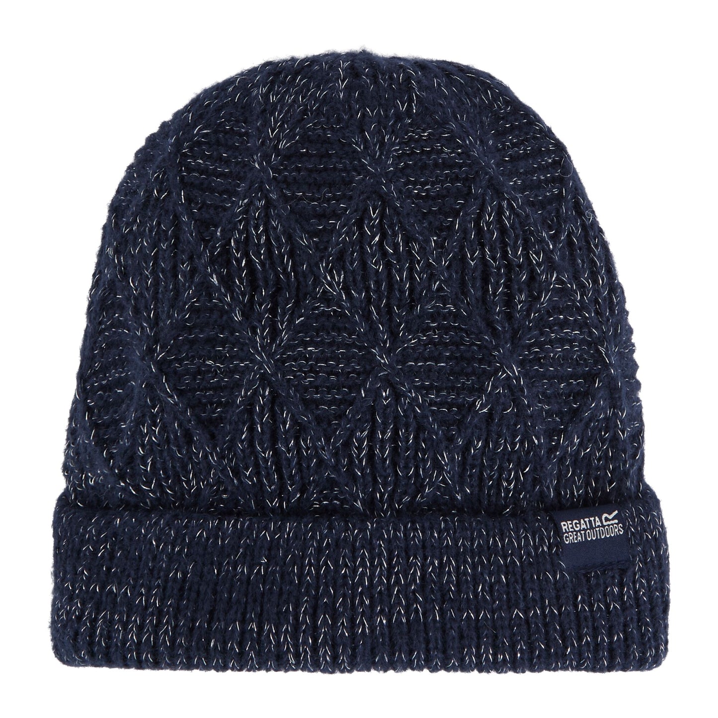 Navy - Front - Regatta Womens-Ladies Multimix Beanie