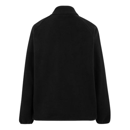 Black - Back - Regatta Mens Frankie Borg Fleece Jacket