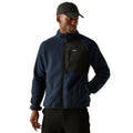 Navy - Lifestyle - Regatta Mens Frankie Borg Fleece Jacket