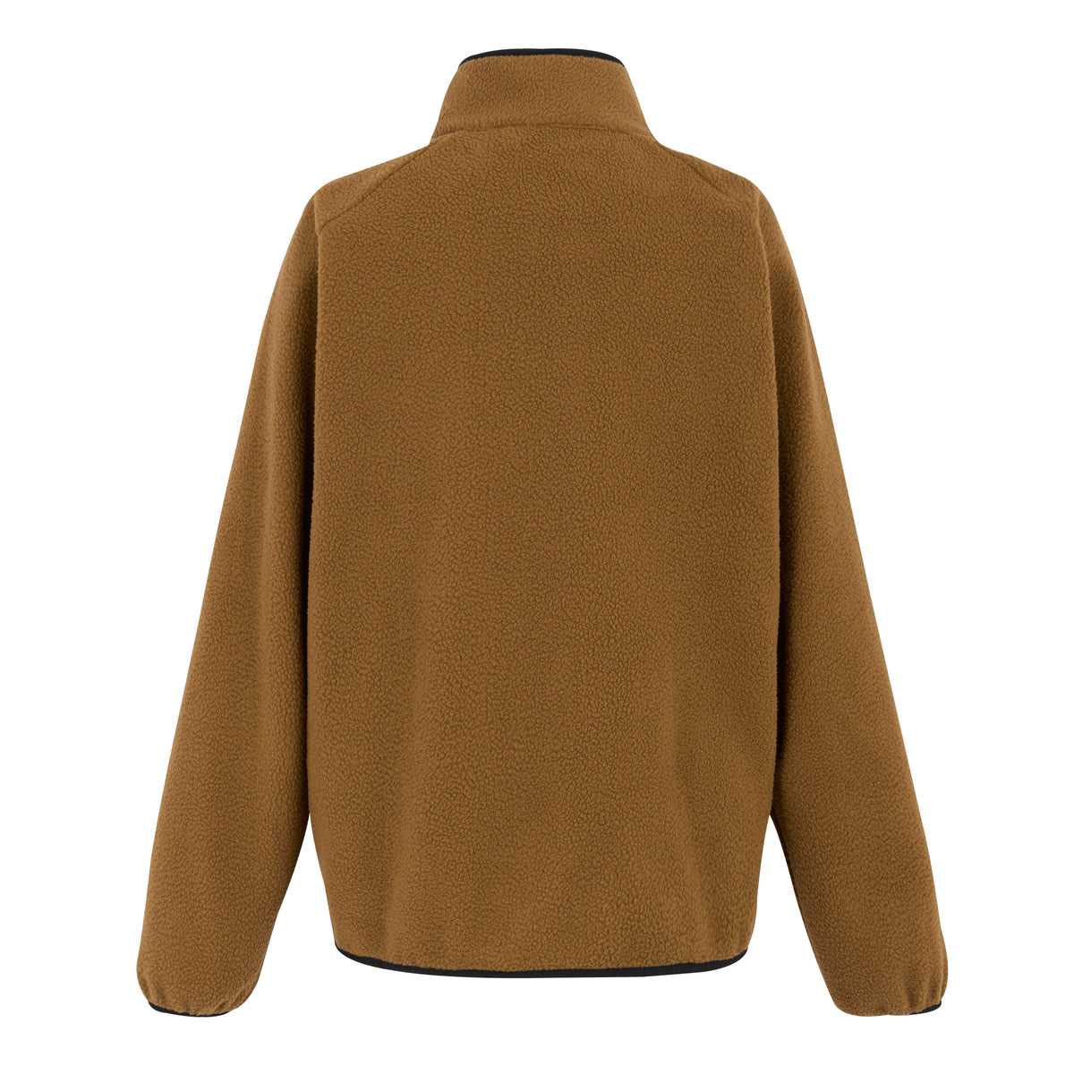 Nut Brown - Back - Regatta Mens Frankie Borg Fleece Jacket