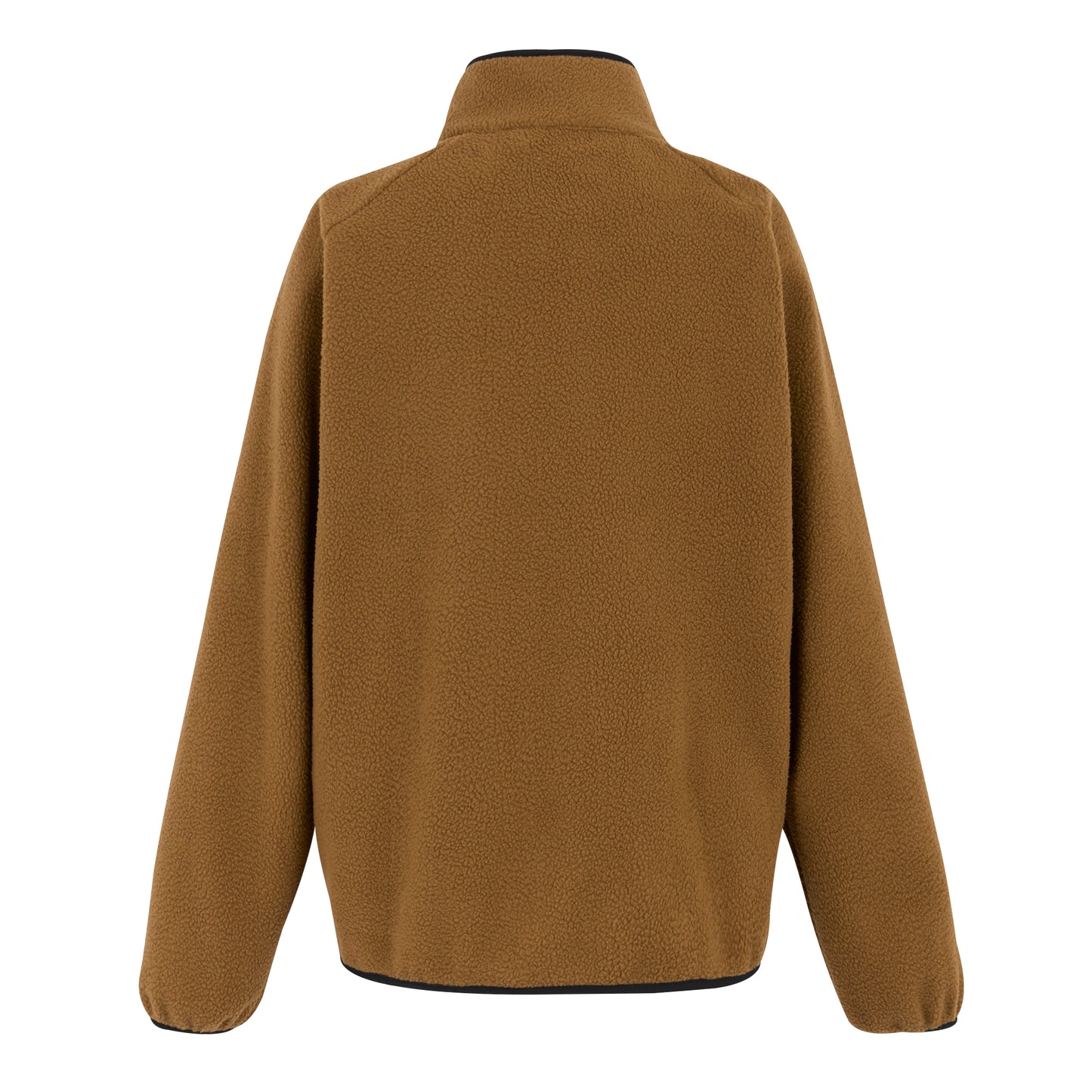 Nut Brown - Back - Regatta Mens Frankie Borg Fleece Jacket