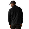 Black - Pack Shot - Regatta Mens Frankie Borg Fleece Jacket