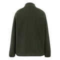 Dark Khaki - Back - Regatta Mens Frankie Borg Fleece Jacket