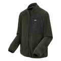 Dark Khaki - Side - Regatta Mens Frankie Borg Fleece Jacket
