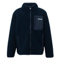 Navy - Front - Regatta Childrens-Kids Frankie Full Zip Fleece Jacket