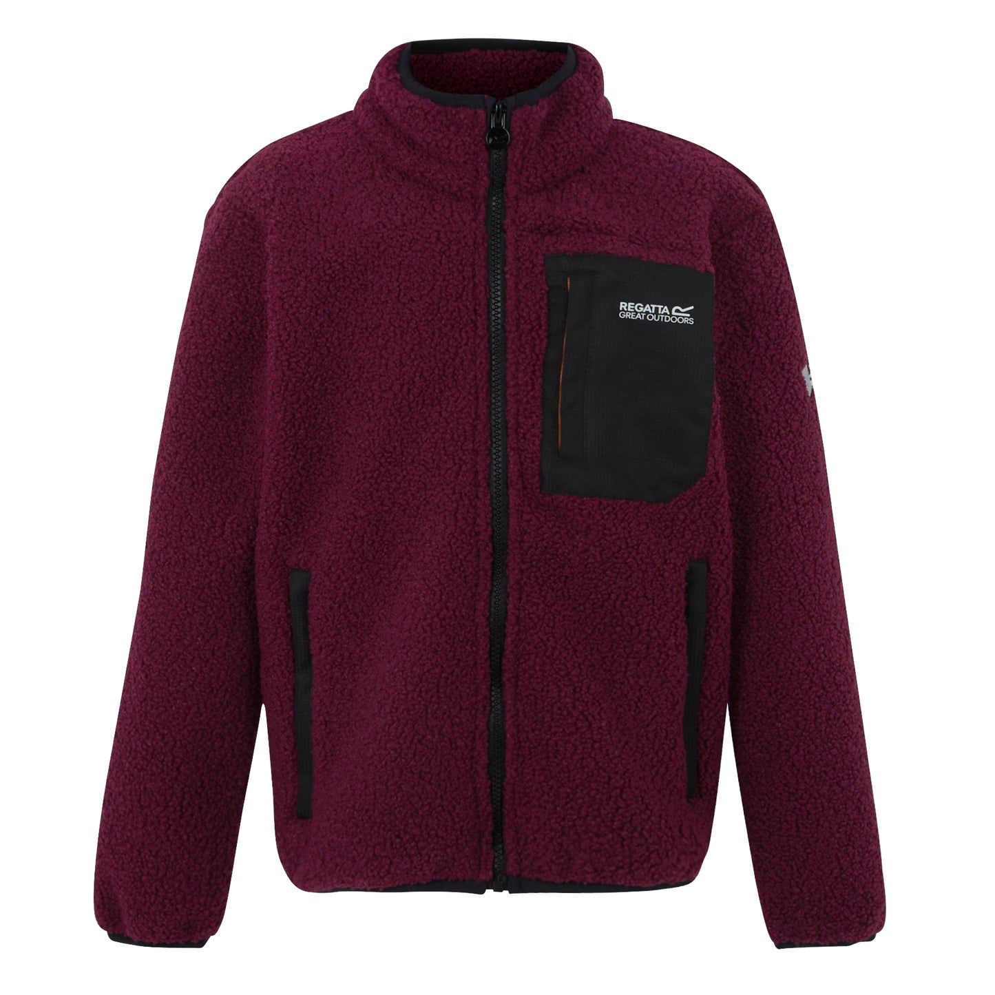 Dark Pimento - Front - Regatta Childrens-Kids Frankie Full Zip Fleece Jacket