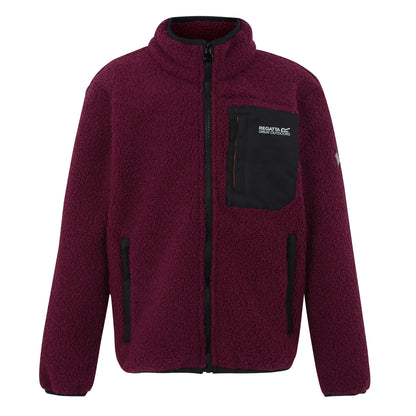 Dark Pimento - Front - Regatta Childrens-Kids Frankie Full Zip Fleece Jacket