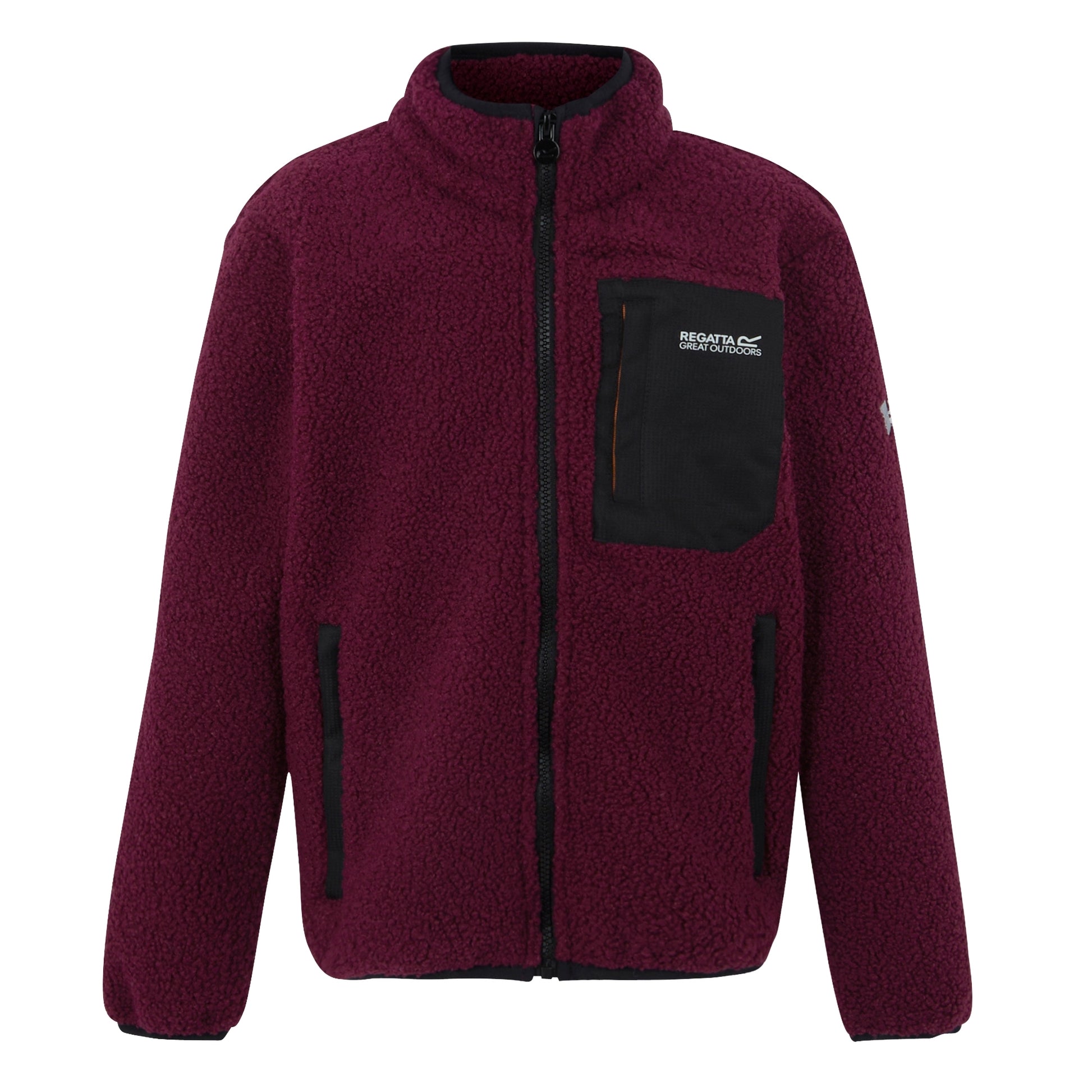 Dark Pimento - Front - Regatta Childrens-Kids Frankie Full Zip Fleece Jacket