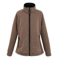 Mocha - Front - Regatta Womens-Ladies Emilde Full Zip Fleece Jacket