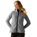 Stone White - Lifestyle - Regatta Womens-Ladies Emilde Full Zip Fleece Jacket