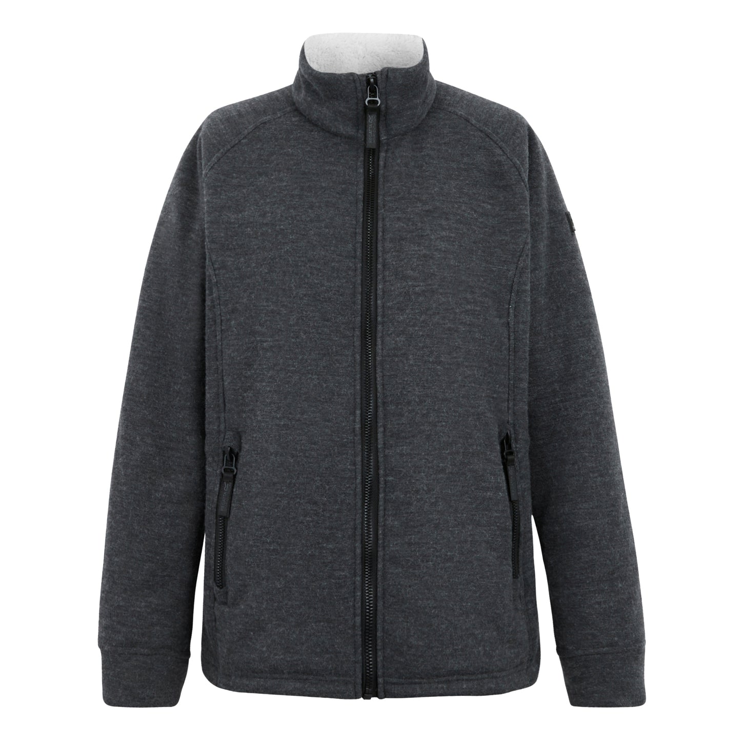 Seal Grey - Front - Regatta Womens-Ladies Emilde Full Zip Fleece Jacket