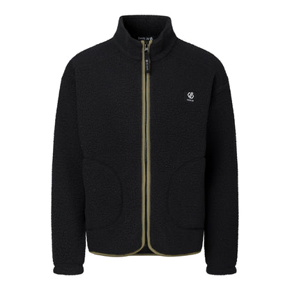 Black-Martini Olive - Front - Dare 2B Childrens-Kids Zesty II Fleece Jacket
