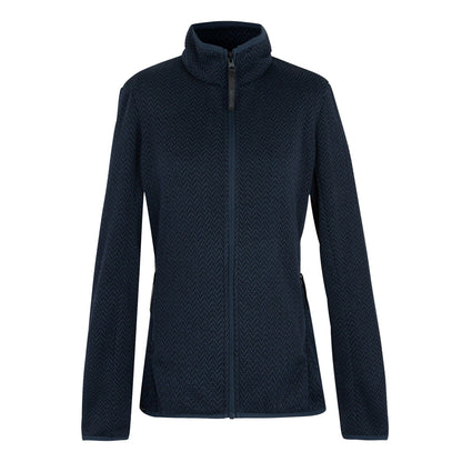 Navy-Sky Captain - Front - Regatta Womens-Ladies Elzie Full Zip Fleece Jacket