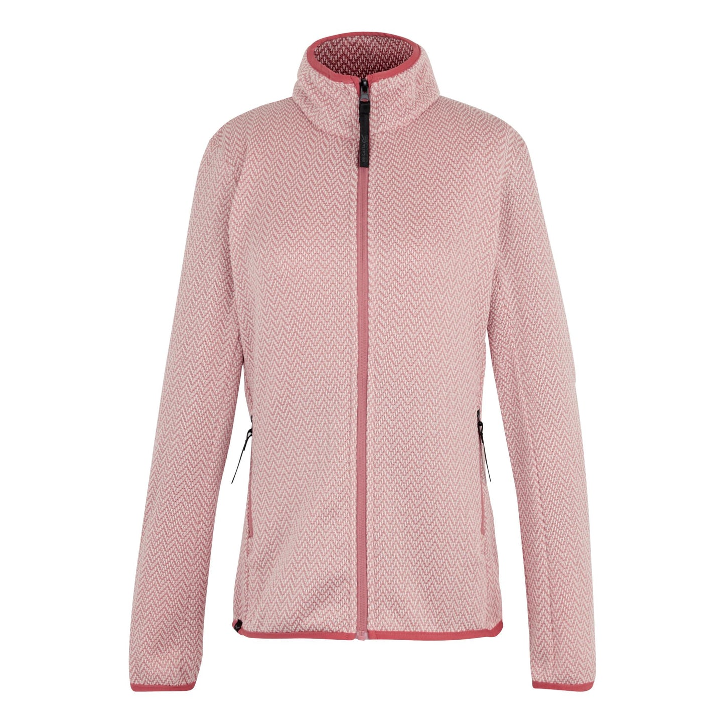 Lotus Pink-Bridal Rose - Front - Regatta Womens-Ladies Elzie Full Zip Fleece Jacket