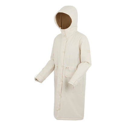 Light Vanilla - Side - Regatta Womens-Ladies Yannta Insulated Waterproof Jacket